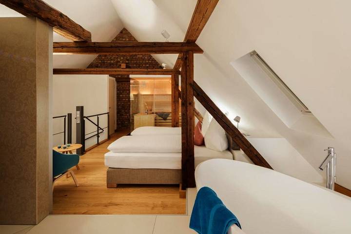 Hôtel pour 2 personnes, avec sauna et terrasse, animaux acceptés à Heppenheim - 4