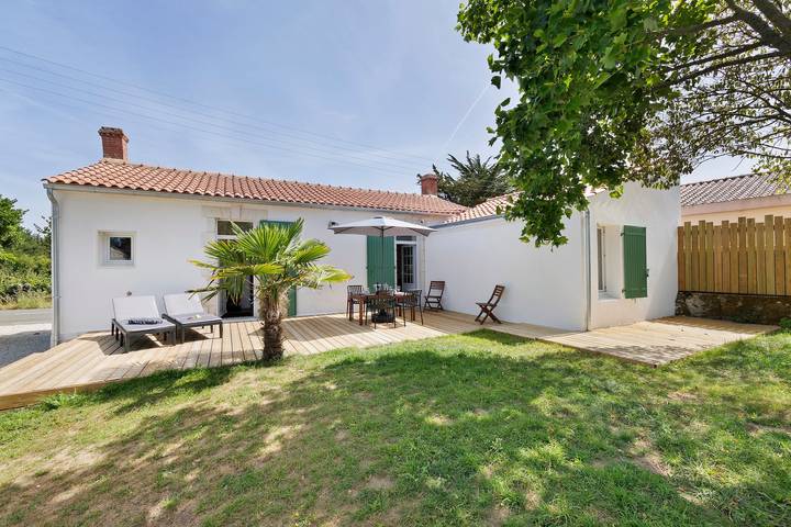 Maison de vacances pour 6 personnes, avec jardin, animaux acceptés aux Les Sables-d'Olonne