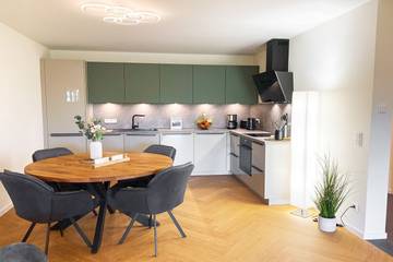 Ferienwohnung für 4 Personen, mit Garten und Sauna, mit Haustier in Tossens
