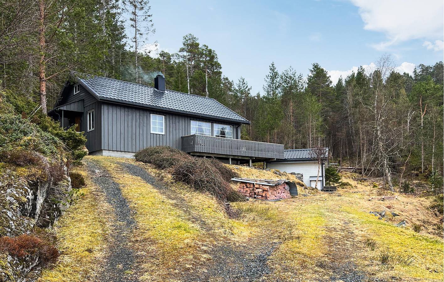 Vakantiehuis voor 8 personen met terras in Molde, Noordelijk Fjord-Noorwegen