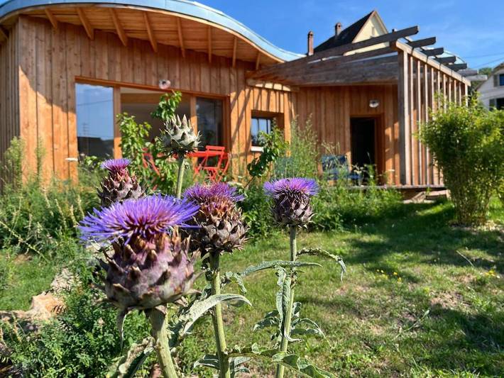 Location de vacances pour 4 personnes, avec vue et jardin à Wihr-au-Val