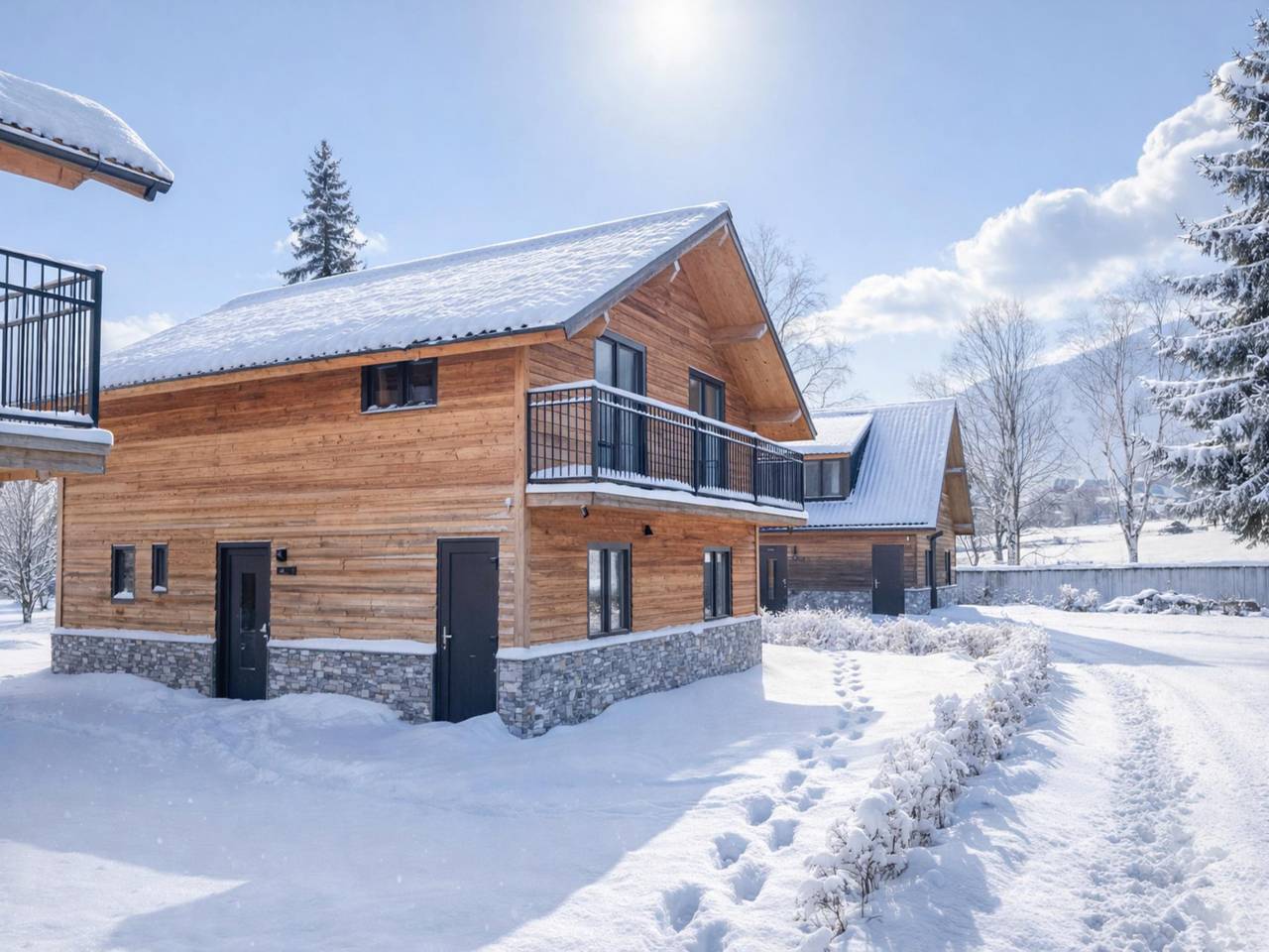Chalet mit Sauna und Bergblick am Afritzer See in Afritz am See, Villach-Land