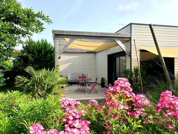 Maison de vacances pour 3 personnes, avec vue et jardin à Berck