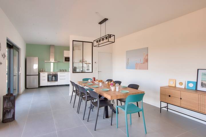 Location de vacances pour 9 personnes, avec terrasse et jardin à Pléneuf-Val-André - 3