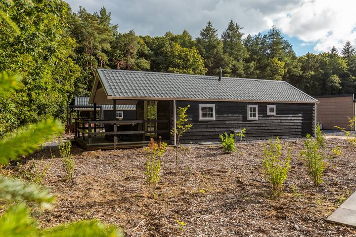 Lodge voor 4 personen, met terras en balkon/terras in Drenthe