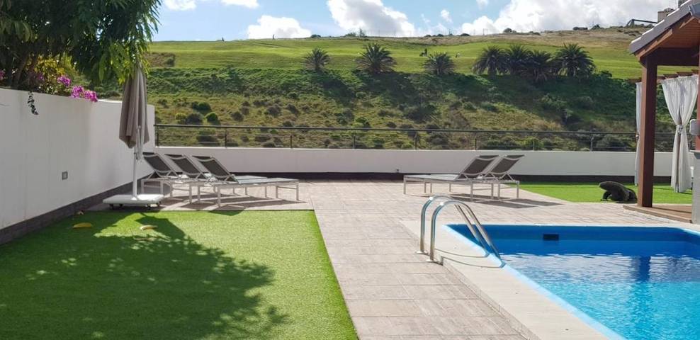 Casa rural para 14 personas, con jardín además de piscina y vistas en Telde - 4