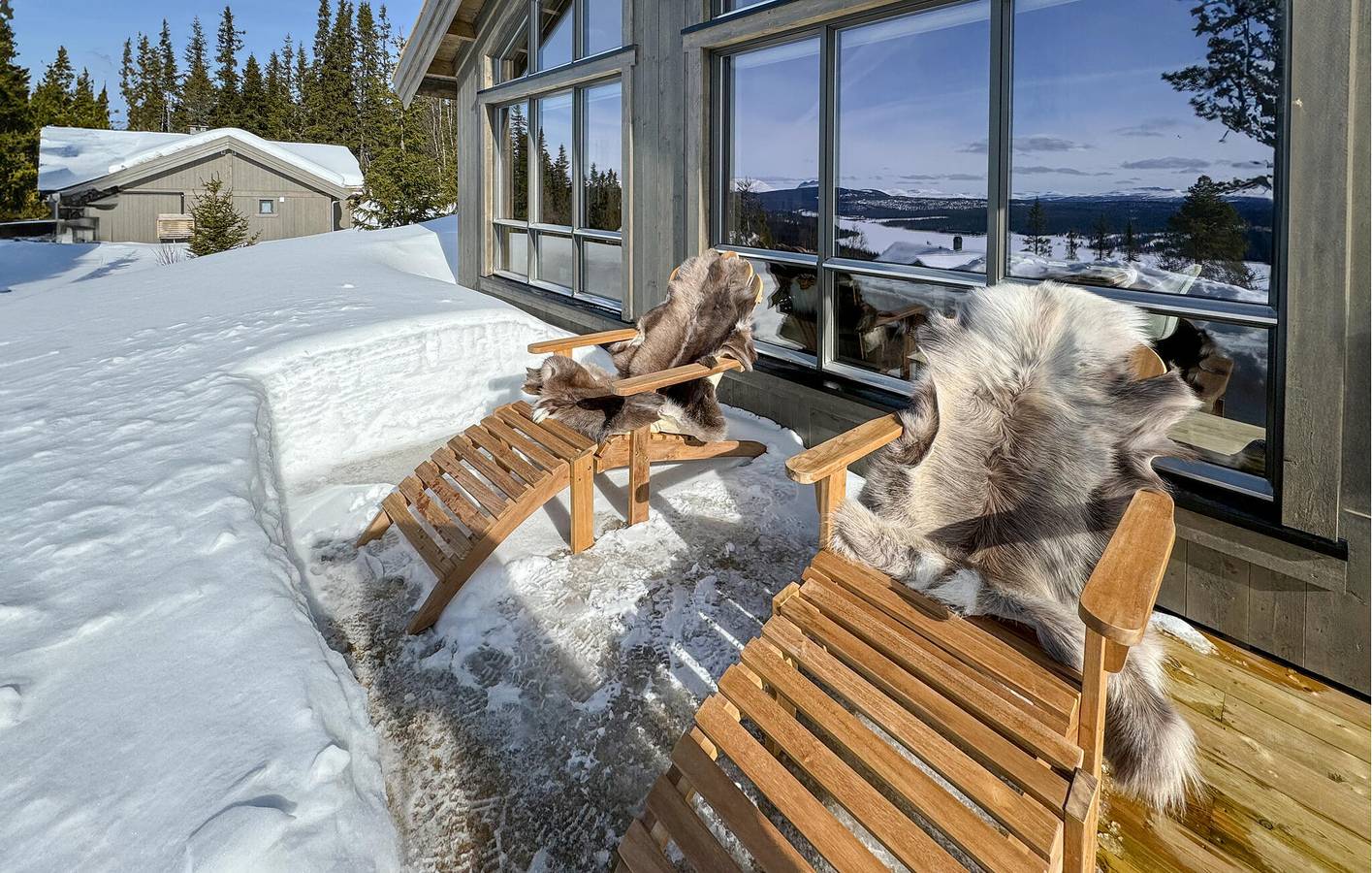 Ferienhaus für 8 Personen mit Sauna in Sør-Fron