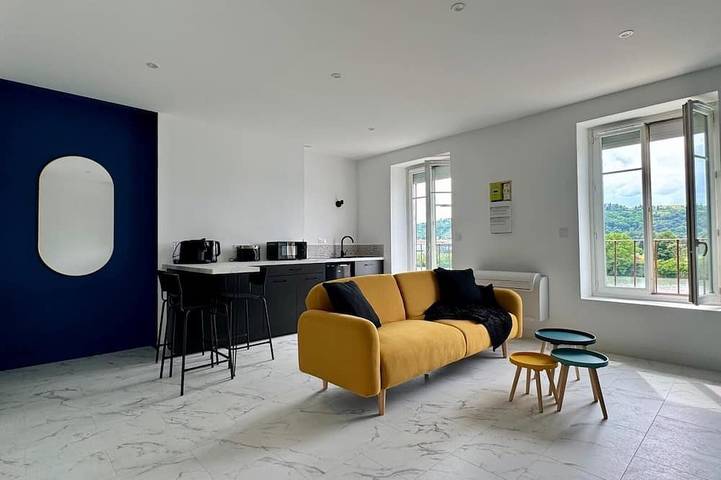 Apartamento entero, Appartement Chic - Rhône view in Vienne (Isère), Región de Vienne