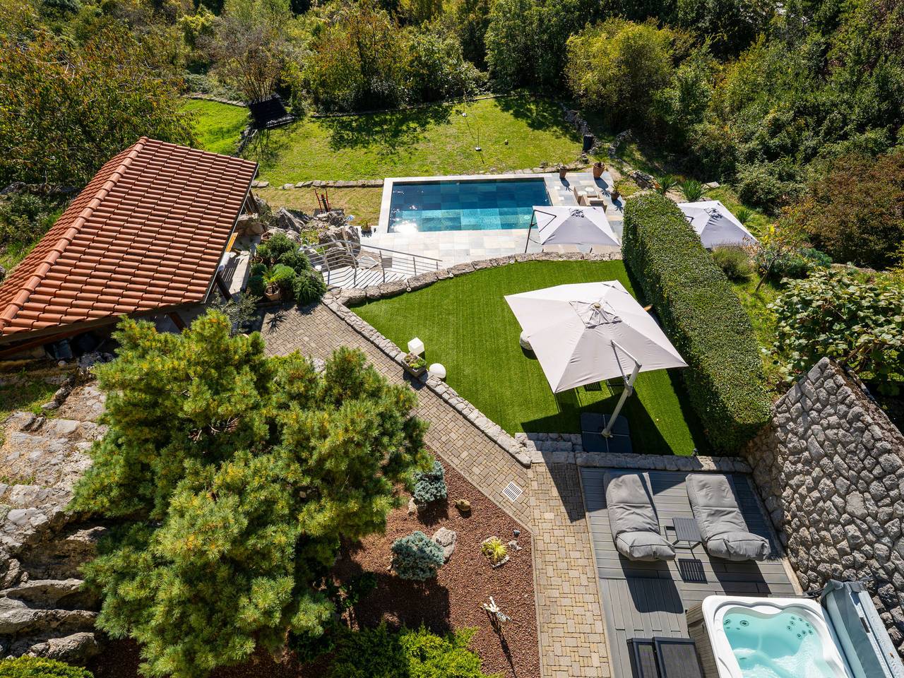 Ganze Wohnung, Kvarner house in Kastav, Opatija Riviera