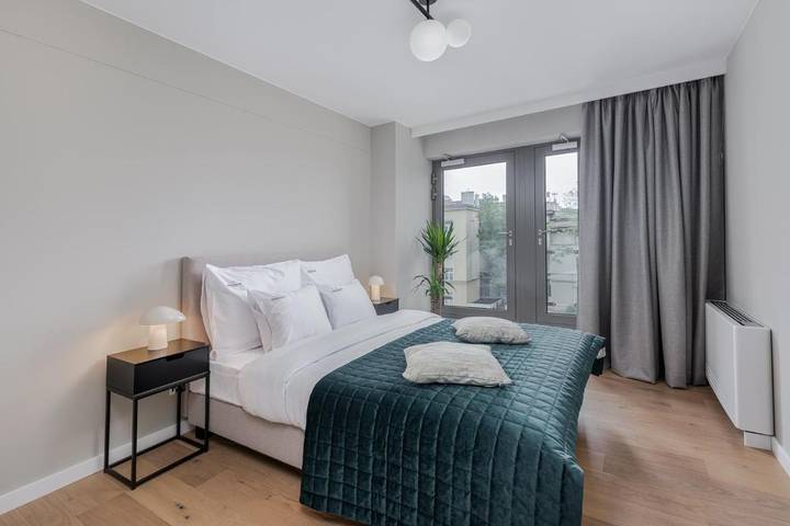 Apartahotel para 2 personas, con jardín en Cracovia