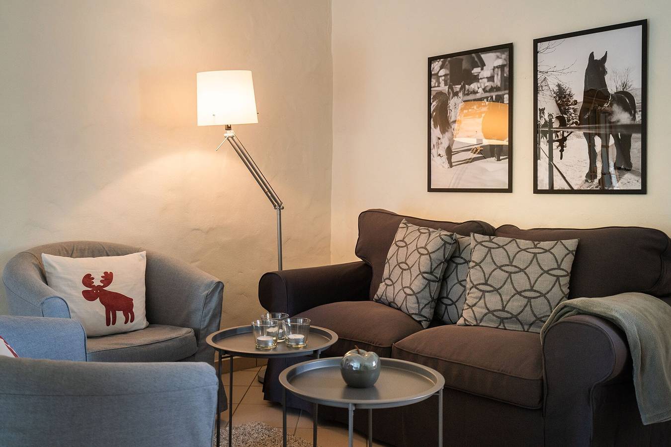 Ganze Wohnung, Apartment 'Ferienhof Homann Sauerland - Lh 6 Balkon und Wlan in Nehden, Brilon