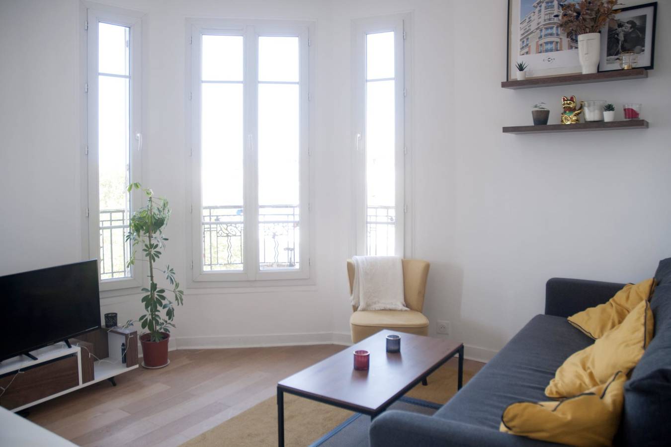 Ganze Wohnung, Nice apt With Open View In Clichy in Clichy, Hauts-de-Seine