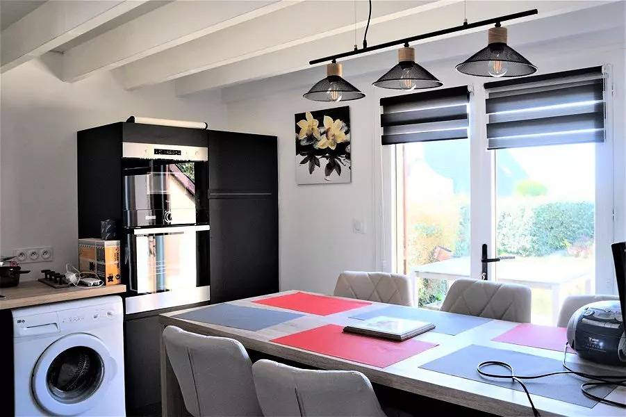 Casa 3 estancias 4 personas con piscina al aire libre compartida in Guidel, Côte des Mégalithes