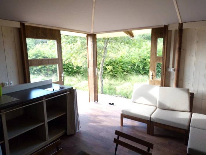 Tente pour 5 personnes, avec sauna dans le Loir-et-Cher - 4