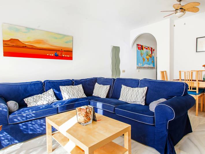 Apartamento para 5 personas, con terraza en Torre de Benagalbón
