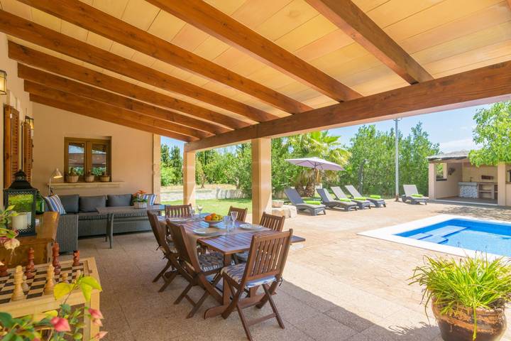 Finca Miralles - Ferienhaus mit privaten Pool in Búger. Wifi gratis in Búger, Mallorca Inselmitte