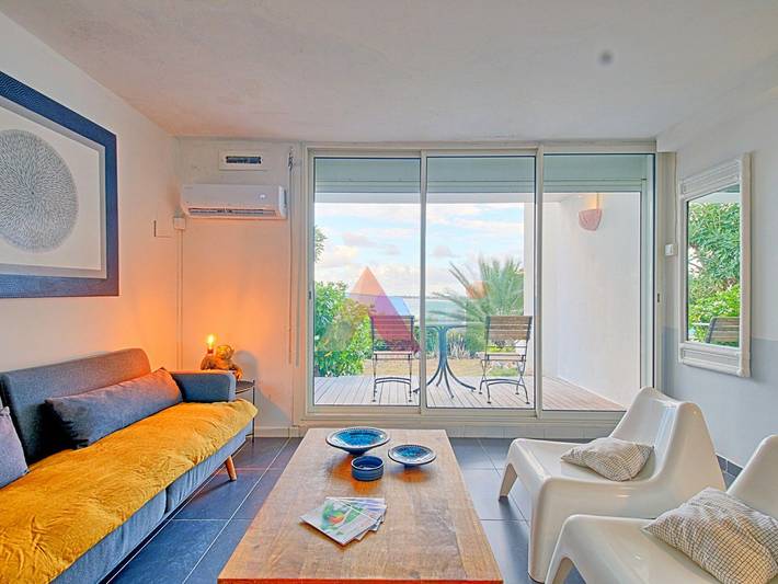 Studio pour 2 personnes, avec piscine dans Saint Martin