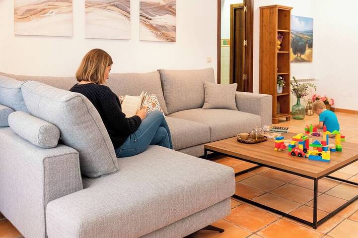 Gîte pour 8 personnes, avec Balcon et Jardin dans Las Jaras