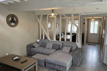 Gîte pour 7 personnes, avec jardin à Saint-Martin-le-Gaillard