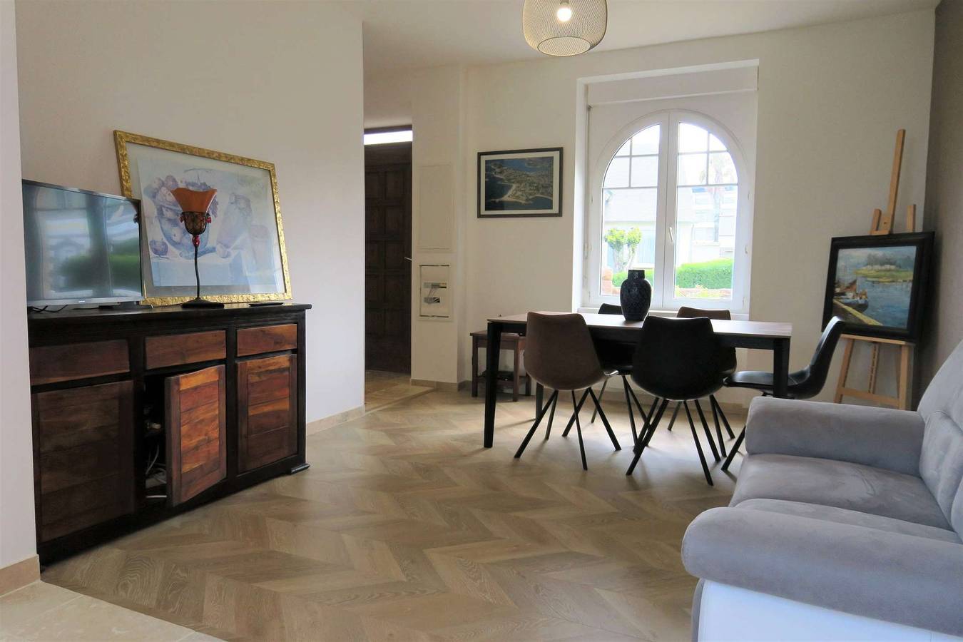 Renovated house 100m from the sea, with Wifi, garden in Tregastel in Trégastel, Costa de granito rosa