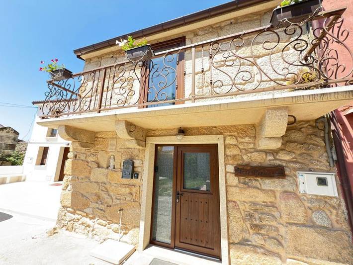 Casa rural para 8 personas, con vistas y terraza, Se admiten mascotas en Padrón