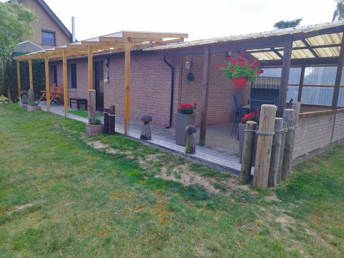 Ferienhaus für 3 Personen, mit Terrasse und Garten in Zempin - 4