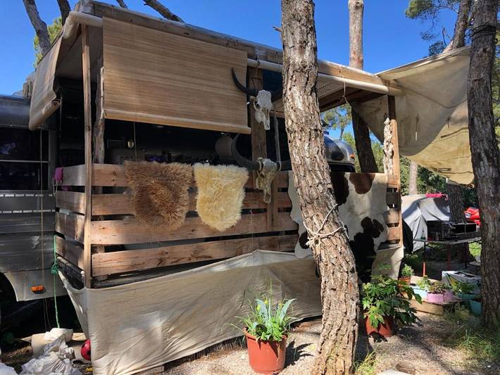 Bungalow für 4 Personen, mit Ausblick und Garten auf Ibiza - 2