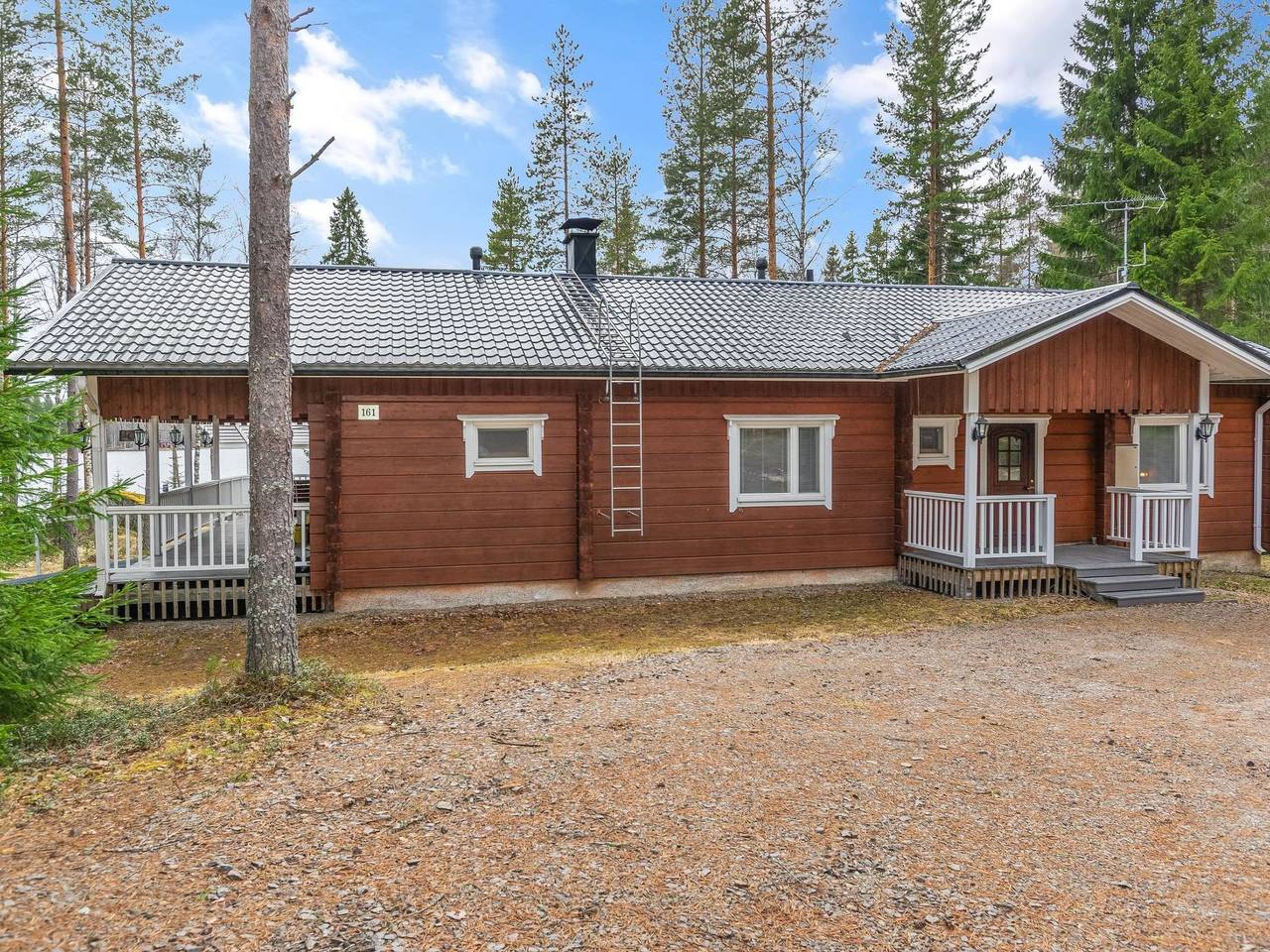 Louhuranta in Karstula, Westfinnland