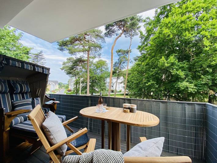 Ferienwohnung für 4 Personen, mit Balkon