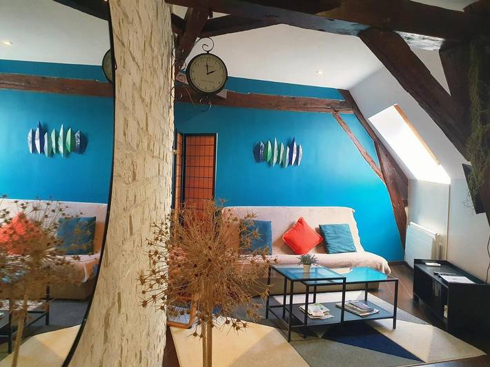 Gîte pour 4 personnes, avec vue, animaux acceptés à La Tour-du-Pin