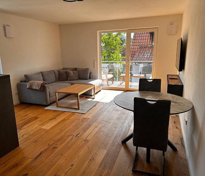 Appartement de vacances pour 3 personnes, avec Balcon ainsi que Terrasse et Vue dans Donauworth