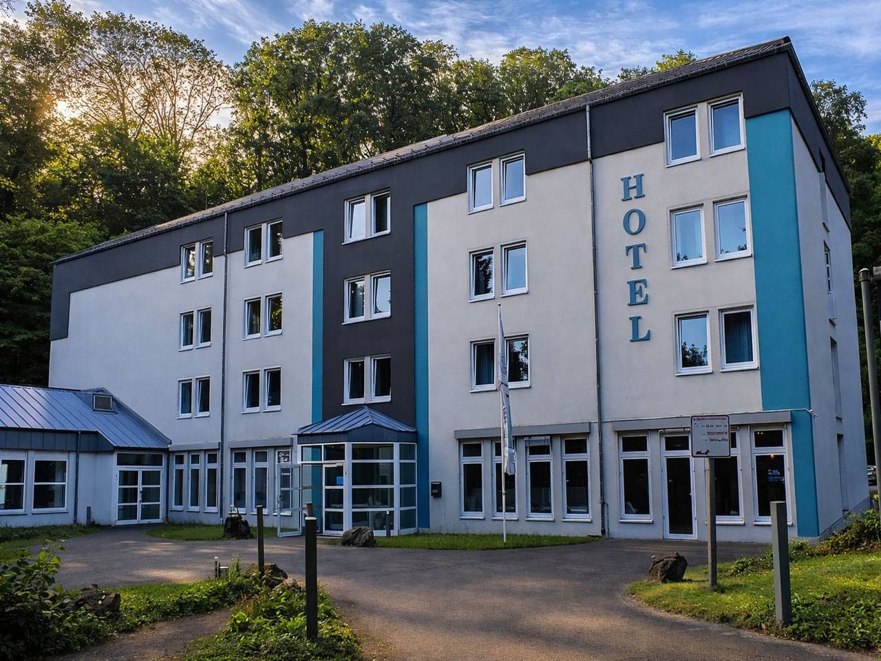 Ganze Wohnung, Budget-Doppelzimmer im Hotel im Koblenztal in Bendorf, Landkreis Mayen-Koblenz