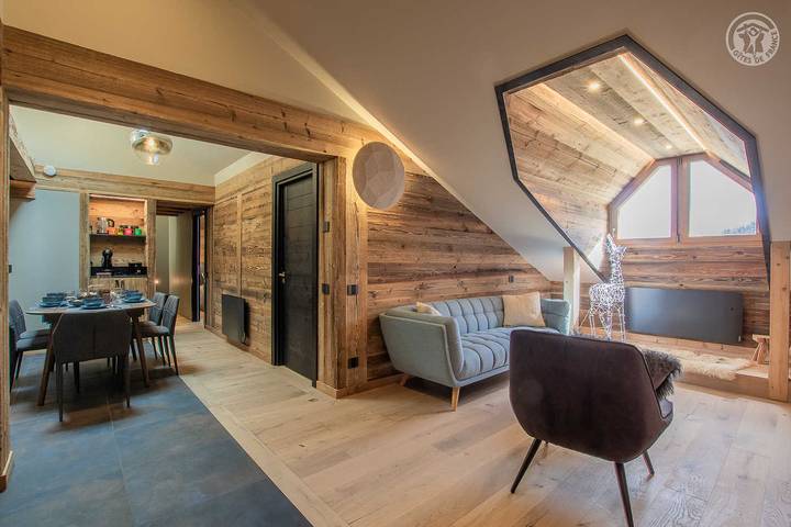 Gîte pour 6 personnes, avec Sauna dans La Féclaz