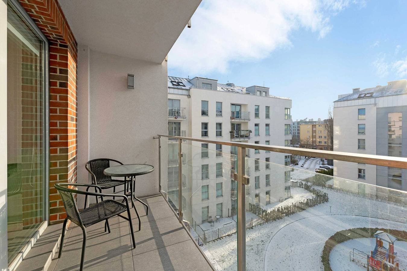 Appartement de vacances entier, Modern Studio in the Center | Balcony and Private Parking in Gdańsk, Zatoka Gdańska