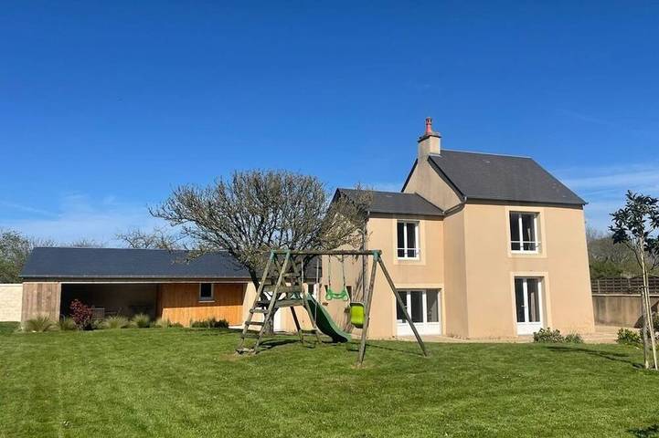 Ferienhaus für 7 Personen, mit Garten