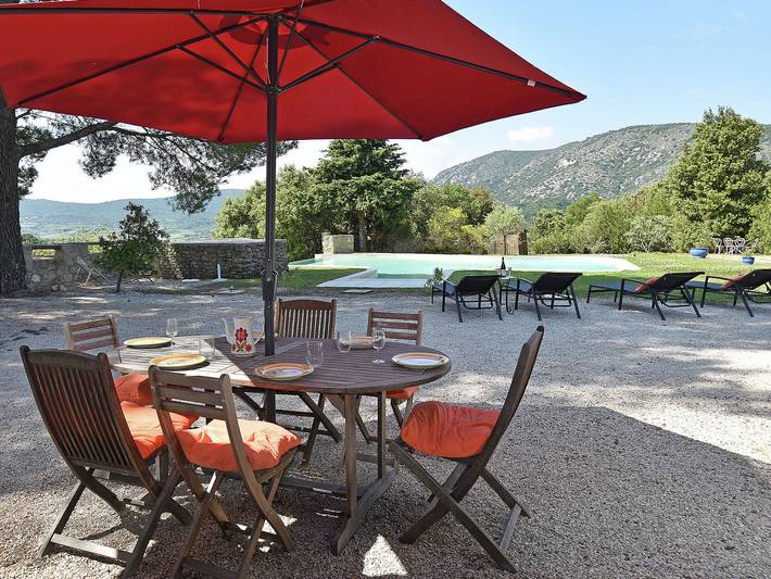Villa pour 6 personnes, avec Piscine et Vue