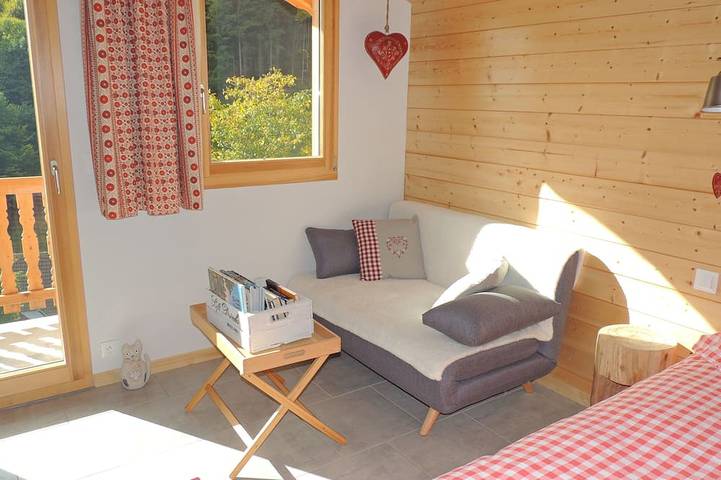 Chalet pour 2 personnes, avec jardin en Alsace - 2