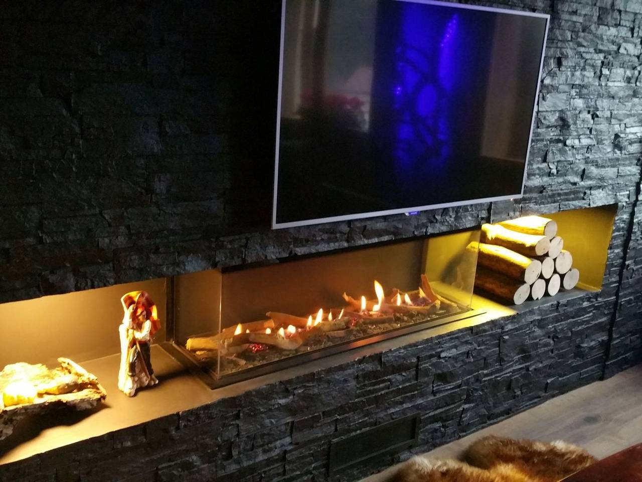 Appartement entier, Appartement 'Borredà' mit Kaminofen in Borredà, Pyrénées catalanes