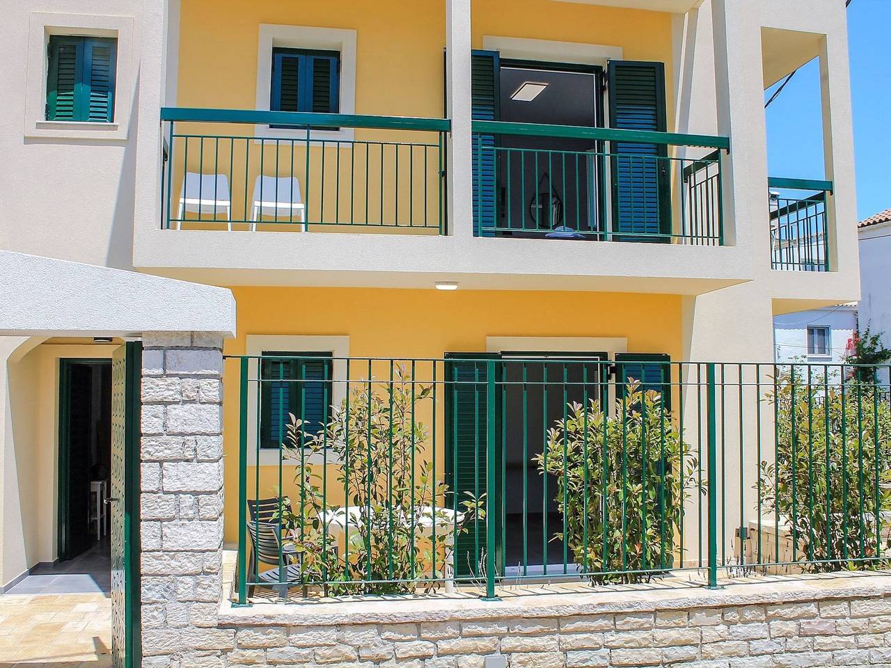 Ganze Wohnung, Stilvolle Wohnung im ersten Stock Wave Okto in Kassiopi in Kassiopi, Korfu