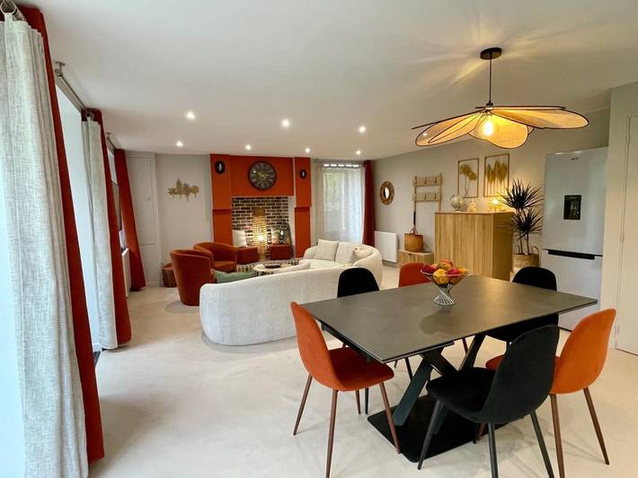 Gîte pour 7 personnes, avec jardin