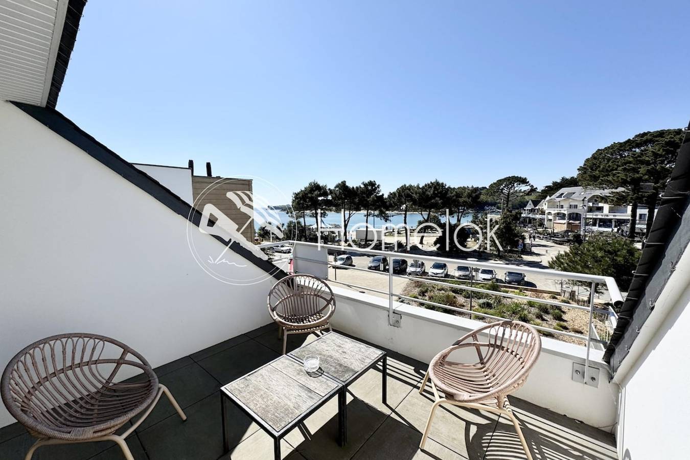 Apartamento entero, T2 contemporain - Balcon - Vue mer panoramique in Guidel, Côte des Mégalithes