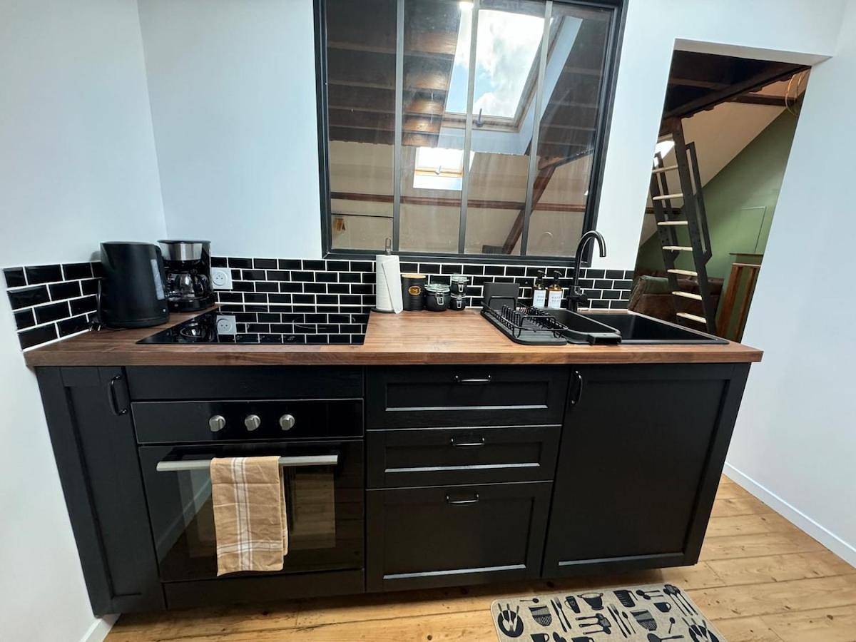Geheel appartement, Le Havre des toits - cosy tout équipé in Boulogne-sur-Mer, Boulogne-sur-Mer en omgeving