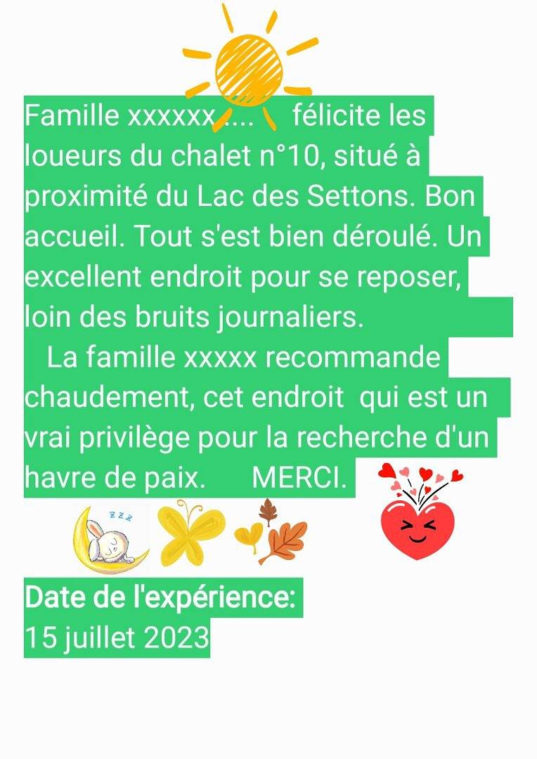 Gite Morvan Chalet - Le temps des Settons in Lac des Settons (Montsauche-les-Settons), Montsauche-les-Settons