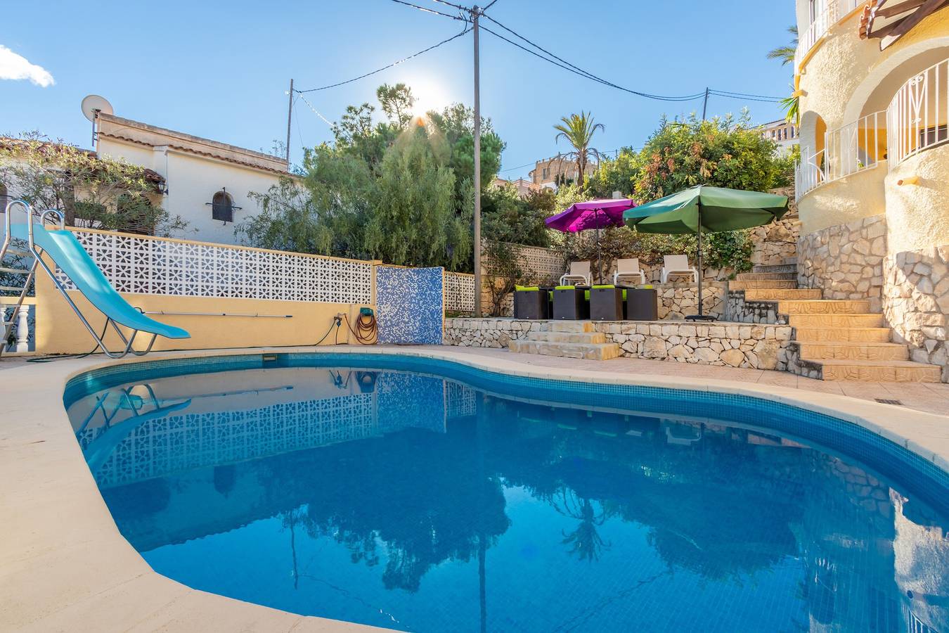 Villa familiar "Es Paradis" con piscina, jardín y Wi-Fi in Maryvilla, Costa Blanca
