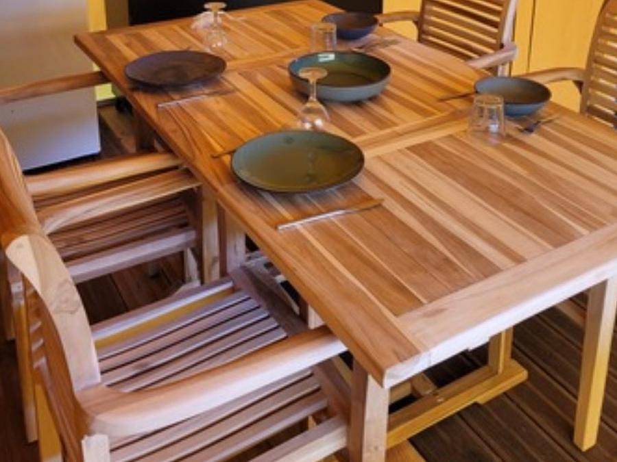 Camping Le Rivage - Tente en toile et en bois 4 personnes - Tente Safari in Quettehou, Région de Cherbourg