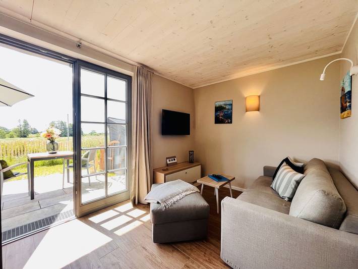 Ferienhaus mit Meerblick für 2 Personen, mit Seeblick und Garten auf Rügen - 3