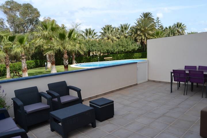Apartamento entero, Apartamento de vacaciones para 6 personas con piscina para niños in El Palmar, Costa Blanca