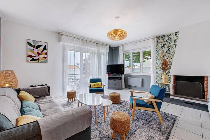 Maison de vacances pour 9 personnes, avec balcon et jardin à La Tranche-sur-Mer