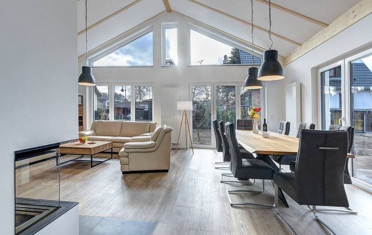 Luxus-Ferienhaus für 6 Personen, mit Terrasse und Garten sowie Sauna in Heringsdorf, Usedom