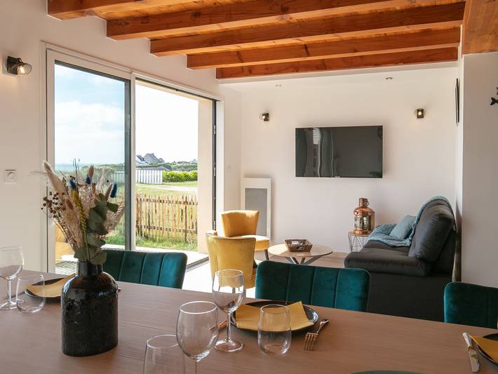 Location de vacances pour 6 personnes, avec terrasse et jardin, animaux acceptés à Kerlouan - 4